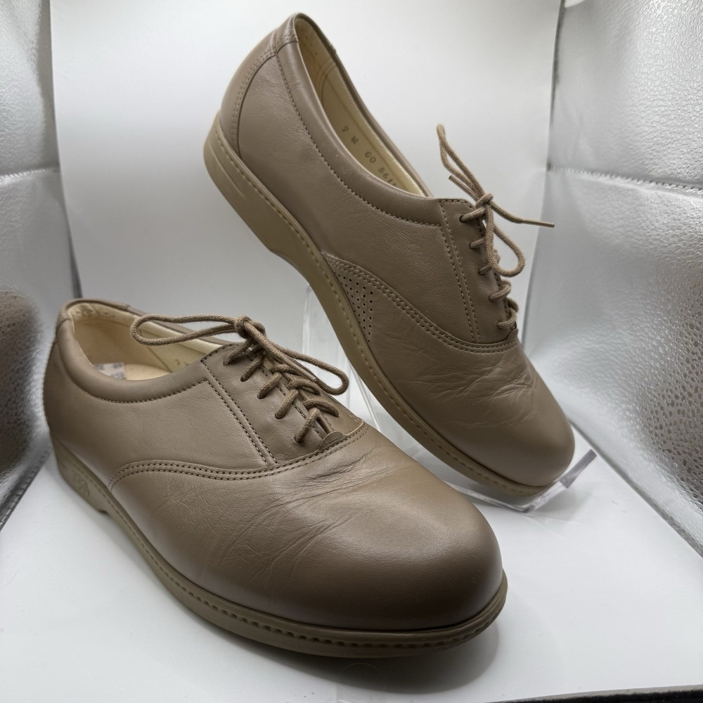 SAS Whisper Mocha Ladies Comfort Walking Shoes Size 7W 7 Wide